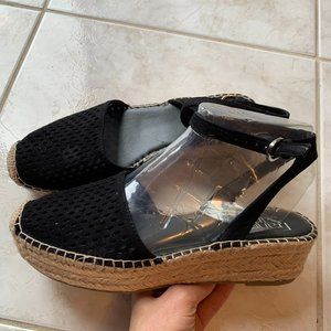 Franco Sarto lariza 2 espadrille sandals size 7